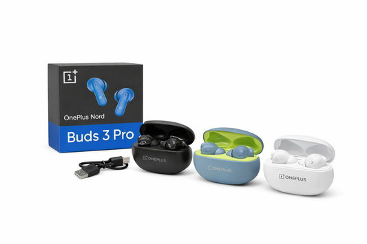 OnePlus Nord Buds 3 Pro Wireless Earbuds — High Bass, Clear Sound & Long Battery